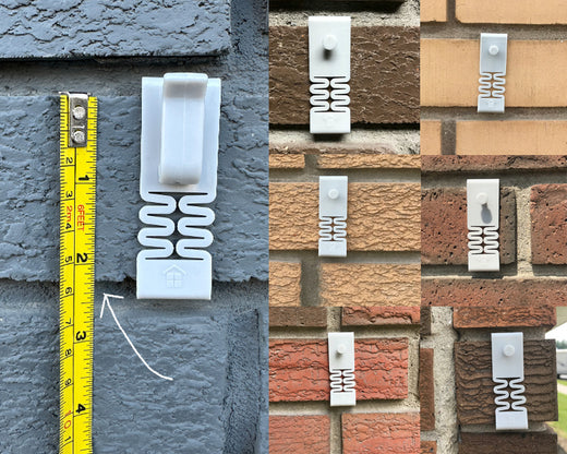 Will DécoBrick™ hangers work on my brick?